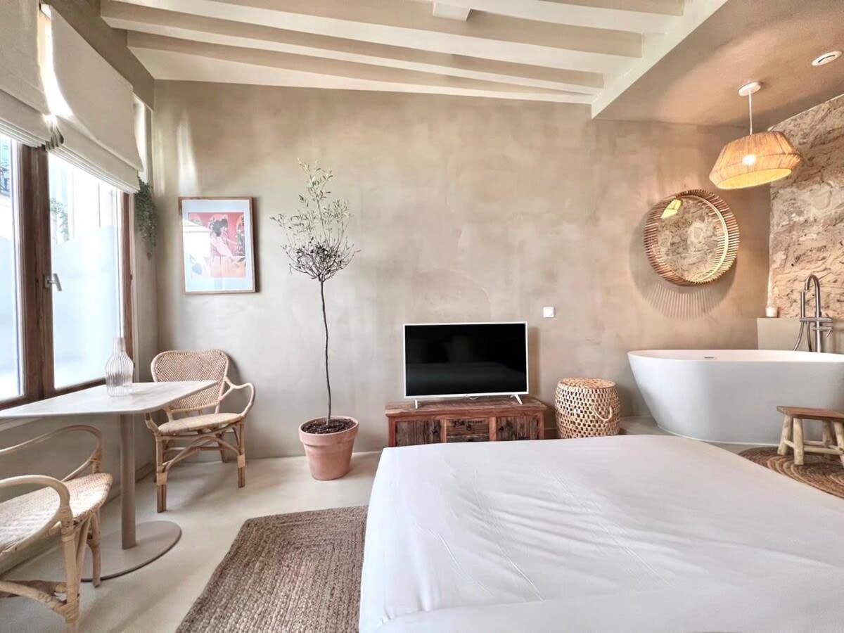 Studio De Charme Pour Un Sejour En Amoureux - 2P - Flat-Guest Paris Exterior foto